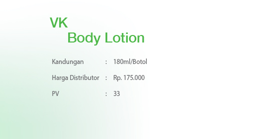 VK Body Lotion